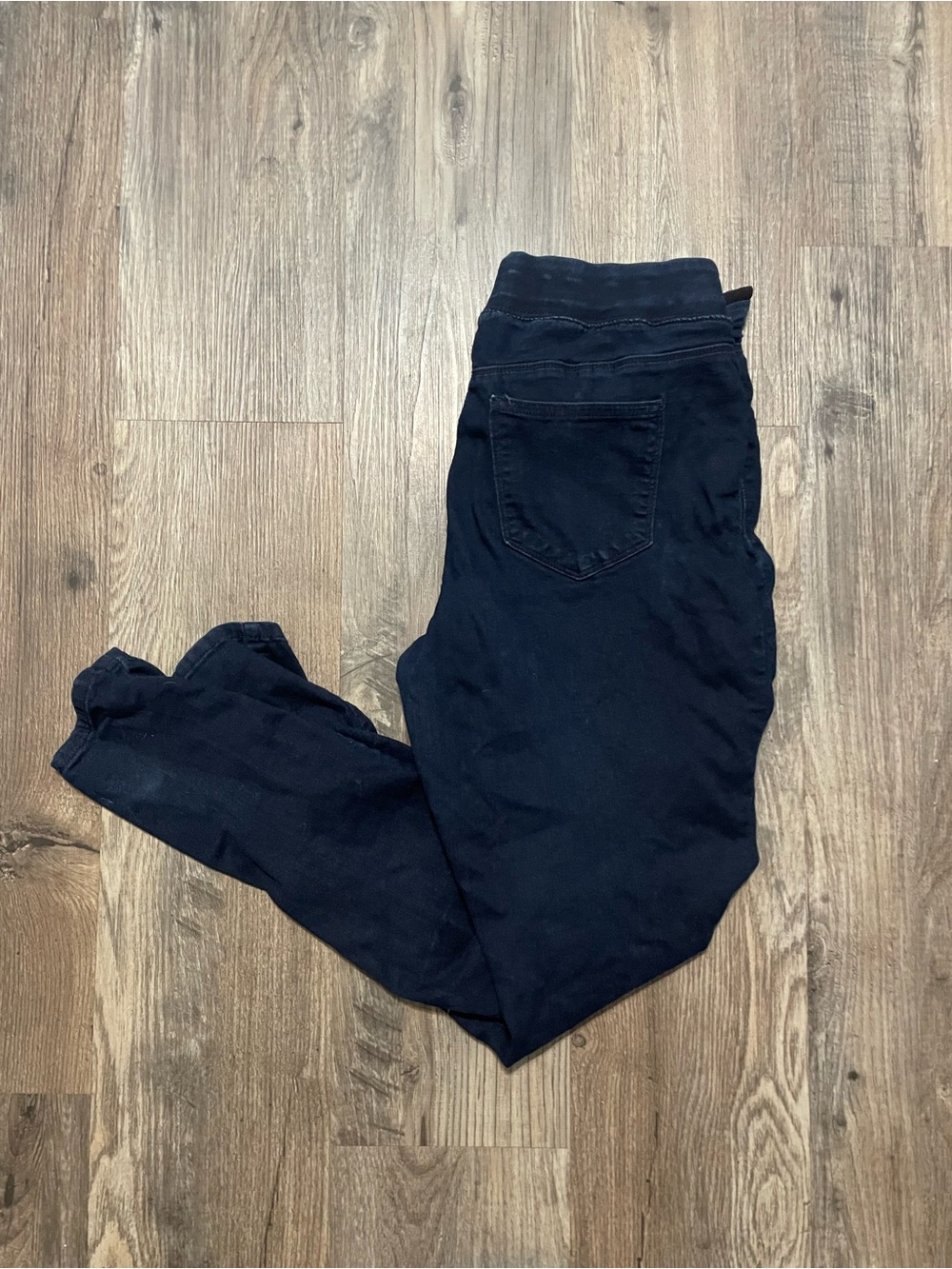 Women Old Navy Black Stretch Jeggings - Pull-On Slim Fit size 10
